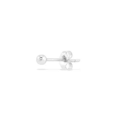 Cercei Mini aur alb 14k