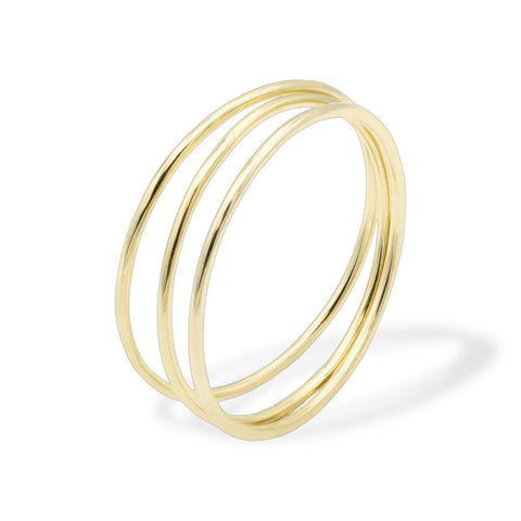 Ese 14K yellow gold ring