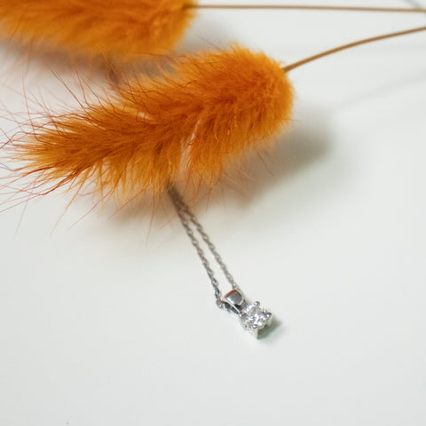 18k yellow gold 3D Star pendant chain with 1.25mm diamonds